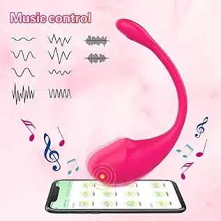 Bullet Vibrator, Wearable Panty G-spot Vibrator Dildo with APP Control, Atfly Egg Style Remote Control Vibrator Bullet Adult Sex Bullet Vibrator, Wearable Panty G-spot Vibrator Dildo with APP Control, Atfly Egg Style Remote Control Vibrator Bullet Adult Sex