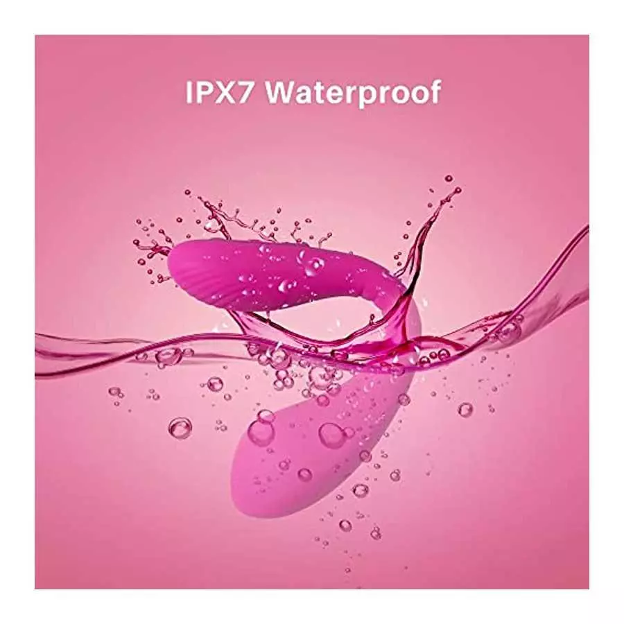 LOVENSE Dolce Couples Vibrator, Bluetooth Clitoris & G-spot Bullet Vibrator for Women, App Controlled Stimulator Massager with 1