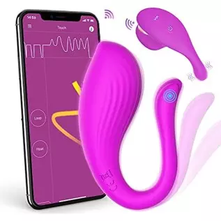 Wearable Clitoris G spot Vibrator, APP Remote Control Adult Women Couples Sex Toys Games, Healexcer Female Couple Panty Egg Vibr