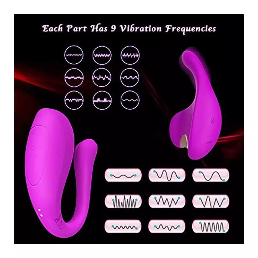 Wearable Clitoris G spot Vibrator, APP Remote Control Adult Women Couples Sex Toys Games, Healexcer Female Couple Panty Egg Vibr