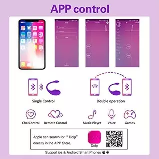 Bullet Vibrator, Wearable Panty G-spot Vibrator Dildo with APP Control, Sex Toys for Women with 10 Vibration Modes, Bluetooth Re Bullet Vibrator, Wearable Panty G-spot Vibrator Dildo with APP Control, Sex Toys for Women with 10 Vibration Modes, Bluetooth Re