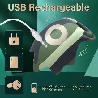 Vibrating Cock Ring, Penis Ring Vibrator with 10 Vibration Modes & USB Rechargeable, Silicone Adult Sex Toy for Men Male, G spot