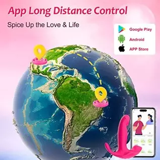 Wearable G Spot Dildo Vibrators Adult Sex Toys for Women or Men, App Remote Control Panty Clit Mini Vibrator with 10 Quickly Wig Wearable G Spot Dildo Vibrators Adult Sex Toys for Women or Men, App Remote Control Panty Clit Mini Vibrator with 10 Quickly Wig