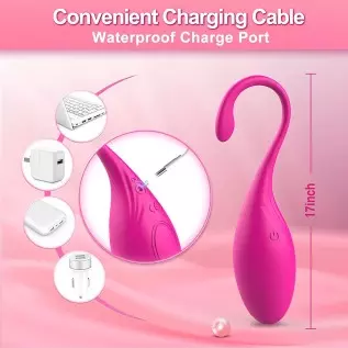 Adult Sex Toys Women Sex Toy-Bluetooth Wearable Panty Couple Dildo Vibrator with 9 Vibrations,Rechargeable APP and Remote Contro