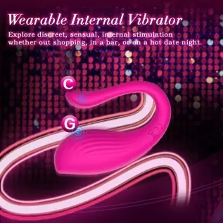 APP & Remote Control Vibrating Panties Wearable Vibrator, Healexcer Smartphones Dual Motors Adult Sex Toys for Women Couples Ple
