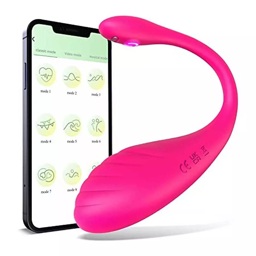 Couple Vibrator Toy - Wearable Panty Vibrator Toy With App Control, Remote Control Vibrator G-spot Vibrator With 9 Powerful Vibr