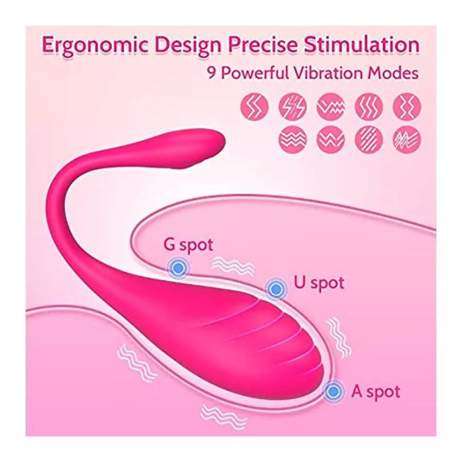 Couple Vibrator Toy - Wearable Panty Vibrator Toy With App Control, Remote Control Vibrator G-spot Vibrator With 9 Powerful Vibr