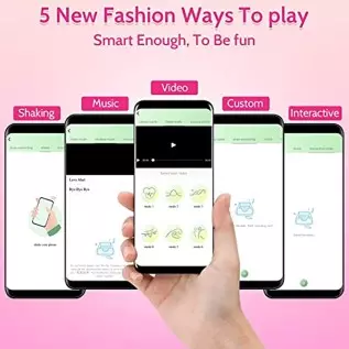 Couple Vibrator Toy - Wearable Panty Vibrator Toy With App Control, Remote Control Vibrator G-spot Vibrator With 9 Powerful Vibr