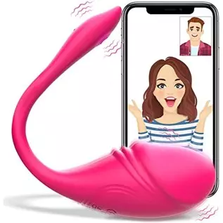 Vibrating Wearable G-spot Egg Vibrator, Smart APP Remote Control Pantie Vibe Dildo Anal Sex Toys with 10 Vibration Modes, Waterp