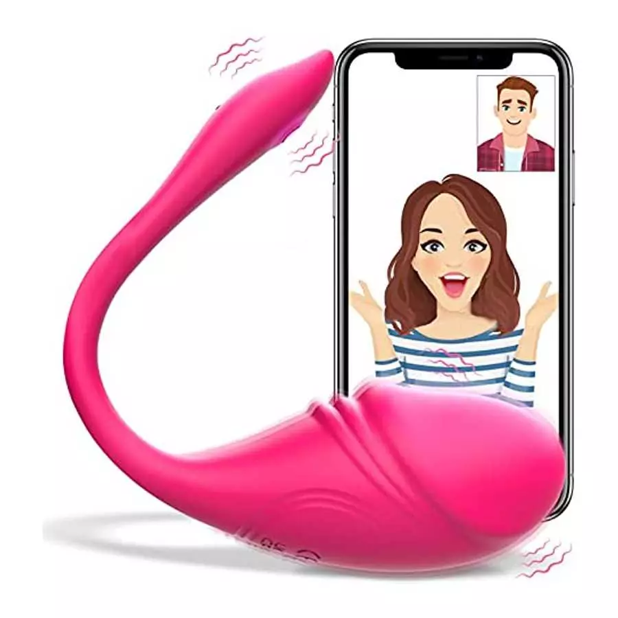 Vibrating Wearable G-spot Egg Vibrator, Smart APP Remote Control Pantie Vibe Dildo Anal Sex Toys with 10 Vibration Modes, Waterp Vibrating Wearable G-spot Egg Vibrator, Smart APP Remote Control Pantie Vibe Dildo Anal Sex Toys with 10 Vibration Modes, Waterp