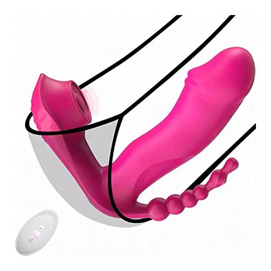 collahelper G Spot Clitoral Anal Vibrator Sex Toy with 7 Vibration Modes Waterproof Rechargeable Rose Toy Adult Toy for Women