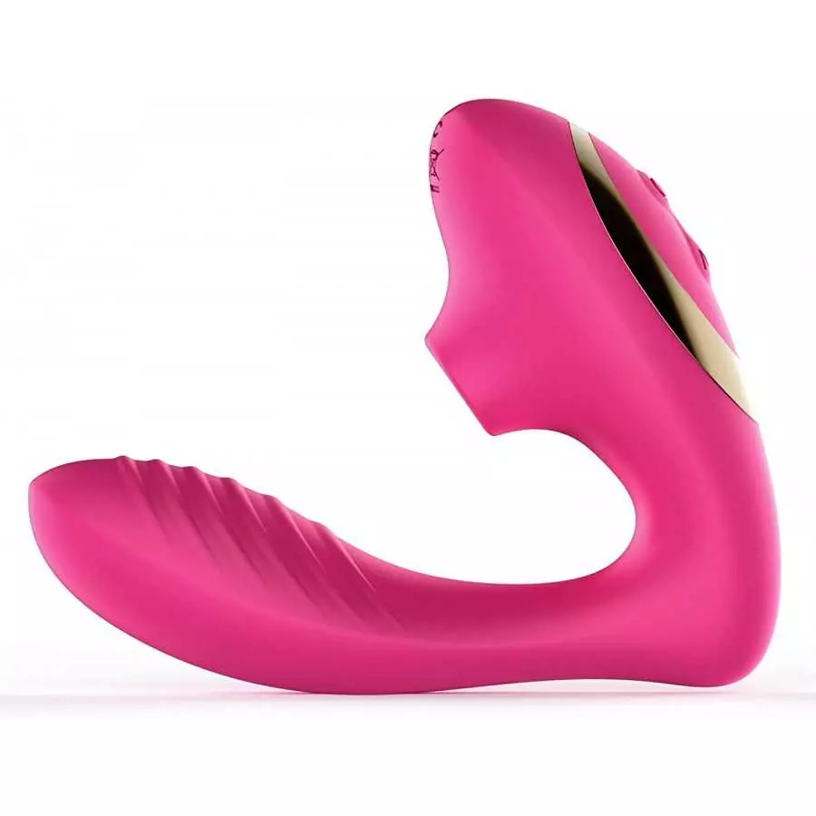 Tracy's Dog Clitoral Sucking Vibrator for Clit G Spot, Dual Stimulation Adult Sex Toys with 10 Suction and Vibration Patterns fo Tracy's Dog Clitoral Sucking Vibrator for Clit G Spot, Dual Stimulation Adult Sex Toys with 10 Suction and Vibration Patterns fo