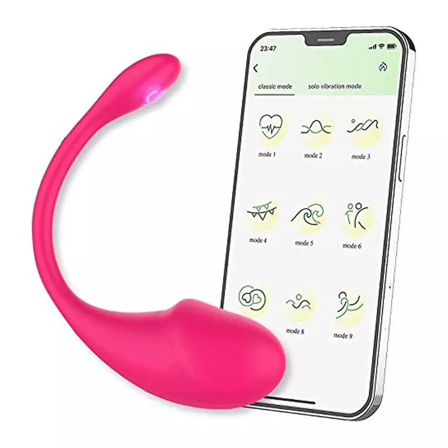 Pelvic Floor Trainer with APP 360° Flexible Silicone and Waterproof-Red Pelvic Floor Trainer with APP 360° Flexible Silicone and Waterproof-Red