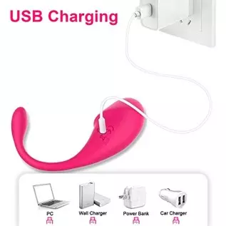 Pelvic Floor Trainer with APP 360° Flexible Silicone and Waterproof-Red