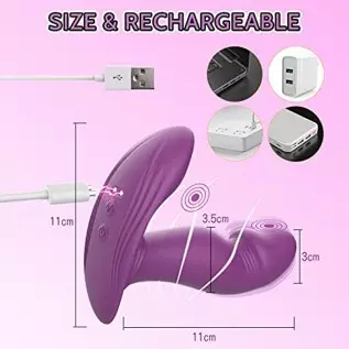 Clitoral G Spot Vibrator Adult Toys for Women with 8+9 Wiggling & Vibrating Stimulation Modes, Banenu APP Remote Control Couple 