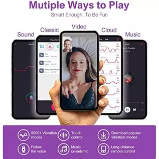 APP Remote Control Couple Vibrator, Pink Fun Long Distance Wearable Panty G-spot Vibrator, Rechargerable Adult Sex Toys More Tha APP Remote Control Couple Vibrator, Pink Fun Long Distance Wearable Panty G-spot Vibrator, Rechargerable Adult Sex Toys More Tha