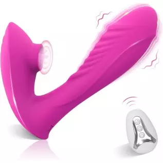 Remote Clitoral and G Spot Vibrator for Woman - Rechargeable Couples Vibrator Sex Toy, Anal Nipple Vaginal Stimulator with 10 Vi