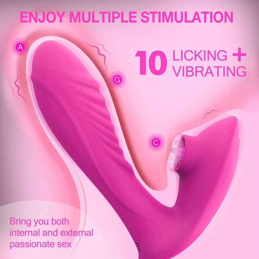 Remote Clitoral and G Spot Vibrator for Woman - Rechargeable Couples Vibrator Sex Toy, Anal Nipple Vaginal Stimulator with 10 Vi