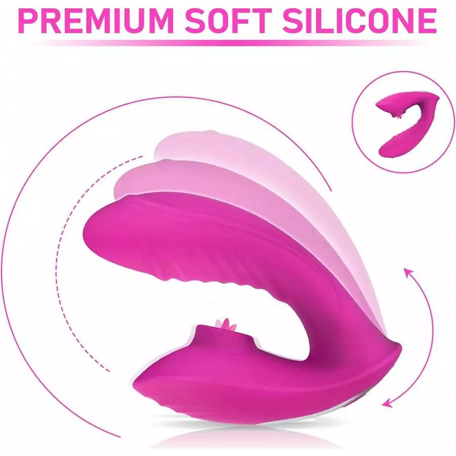 Remote Clitoral and G Spot Vibrator for Woman - Rechargeable Couples Vibrator Sex Toy, Anal Nipple Vaginal Stimulator with 10 Vi