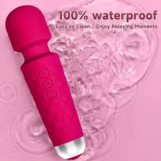 Massage Wand Vibrator, Bullet Vibrator, G-Spot Wand Vibrator Clit Clitoralis Stimulator, 20 Patterns & 8 Speeds Sex Toy for Wome Massage Wand Vibrator, Bullet Vibrator, G-Spot Wand Vibrator Clit Clitoralis Stimulator, 20 Patterns & 8 Speeds Sex Toy for Wome