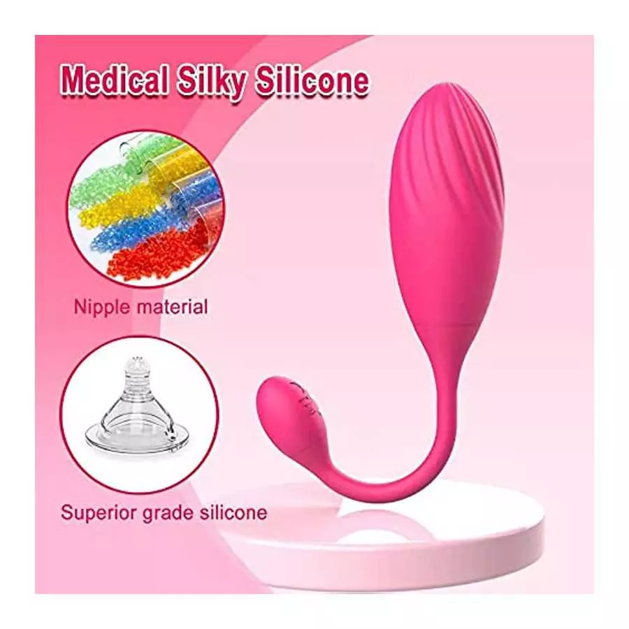 Wearable Vibrator with Remote Control Couples G Spot Sex Toys Clitoral Stimulator Vibrating Egg for Woman Rechargeable and Water