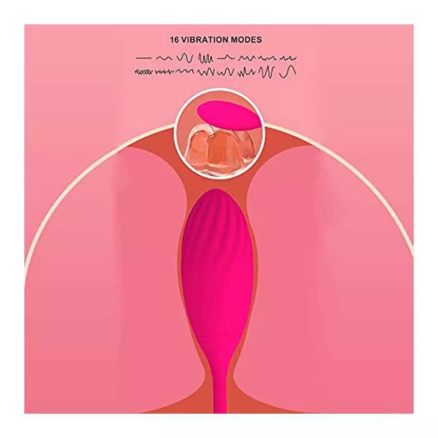 Wearable Vibrator with Remote Control Couples G Spot Sex Toys Clitoral Stimulator Vibrating Egg for Woman Rechargeable and Water
