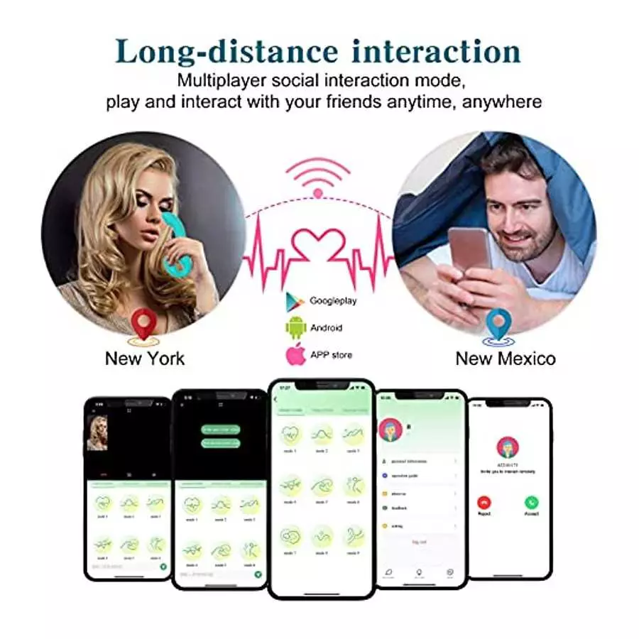 Strapless Strap-on Dildo Vibrators, Adult Sex Toys for Women,Lesbian with 9 Vibrating Modes, App Control Double Ended Vibrator, 