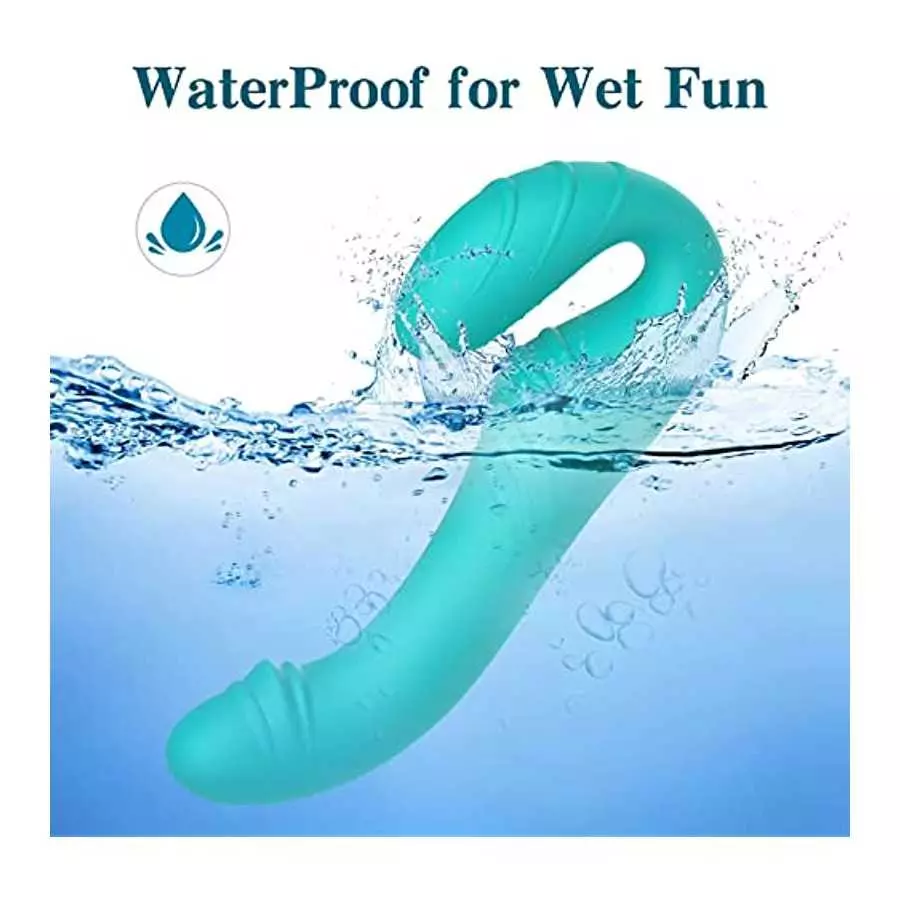 Strapless Strap-on Dildo Vibrators, Adult Sex Toys for Women,Lesbian with 9 Vibrating Modes, App Control Double Ended Vibrator, 