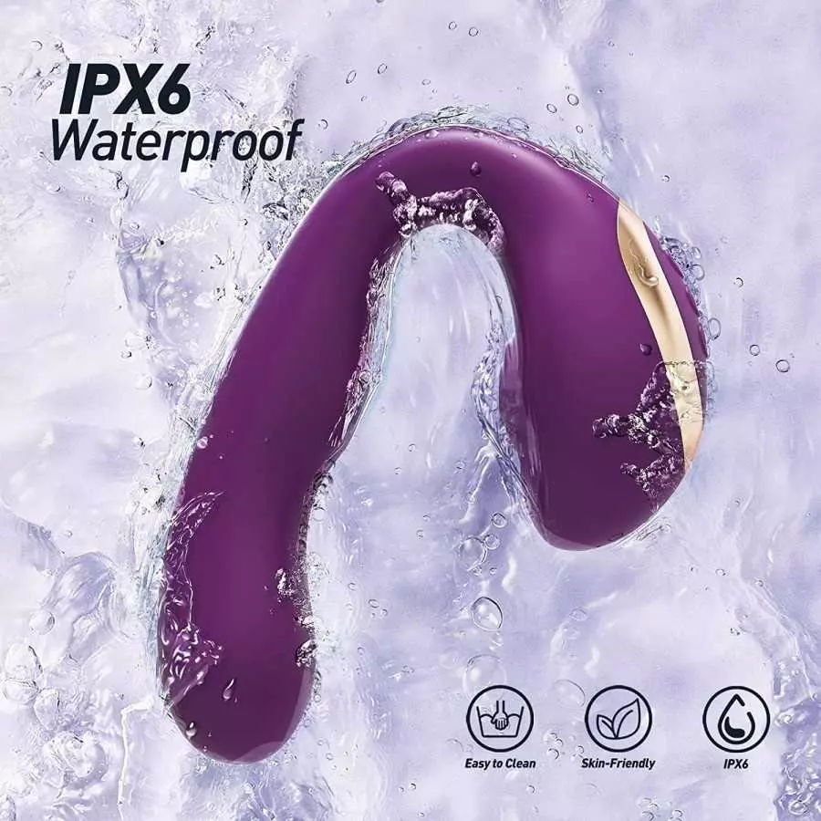 G Spot Clitoral Vibrator for Clit and Vagina Stimulation,Rechargeable Dildo Vibrator with Multi Powerful Vibrations. Adult Sex T