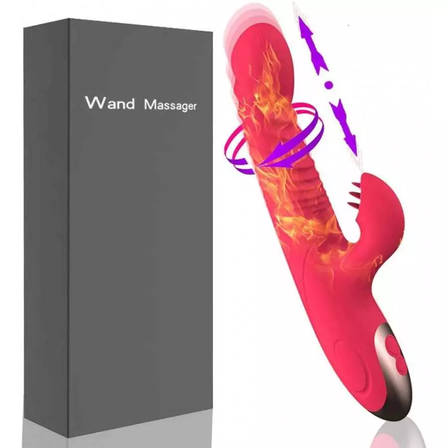 Thrusting Vibrator for Women with 8 Vibration & 7 Thrusting Sex Toys ,Vibrating Dildo for Women with G Spot Clitoral Stimulator, Thrusting Vibrator for Women with 8 Vibration & 7 Thrusting Sex Toys ,Vibrating Dildo for Women with G Spot Clitoral Stimulator,