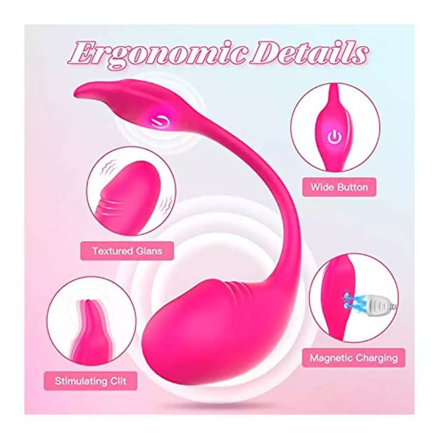 Adult Sex Toys Women Sex Toy-Wearable Panty Couple Vibrator Dildo with 10 Vibrations, Long Distance Vibe Rechargeable Vibrating 