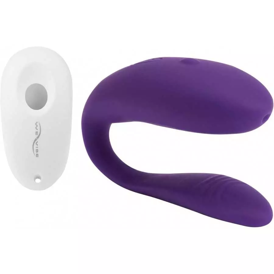 We-Vibe Unite Remote Couples Vibrator - Vibrating Sex Toy for Couples - G-spot and Clitoris Stimulation - Waterproof - Remote Co We-Vibe Unite Remote Couples Vibrator - Vibrating Sex Toy for Couples - G-spot and Clitoris Stimulation - Waterproof - Remote Co