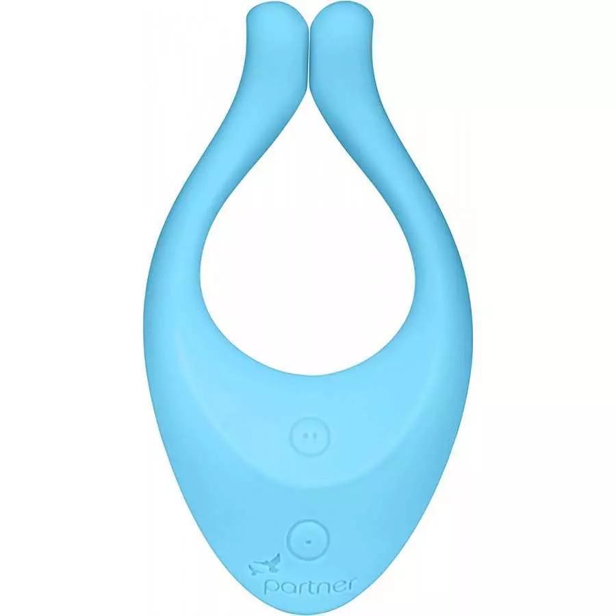 Satisfyer Endless Love Couple's Vibrator - Multivibrator, Clitoral and G-Spot Stimulation, Partner Toy, Soft Silicone, Waterproo Satisfyer Endless Love Couple's Vibrator - Multivibrator, Clitoral and G-Spot Stimulation, Partner Toy, Soft Silicone, Waterproo