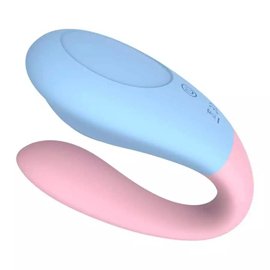 U-Shaped Couples Vibrator with Remote Control - G spot Stimulator with 10 Tapping & Vibrating Modes for Clitoral Stimulation, Ad U-Shaped Couples Vibrator with Remote Control - G spot Stimulator with 10 Tapping & Vibrating Modes for Clitoral Stimulation, Ad
