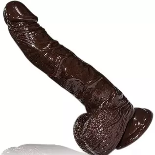 9.7 Inch Realistic Dildo with Suction Cup Dual-Layered Vibrating Penis for Vaginal G-spot and Anal Stimulatio, 8 Vibrating& 2 Ro