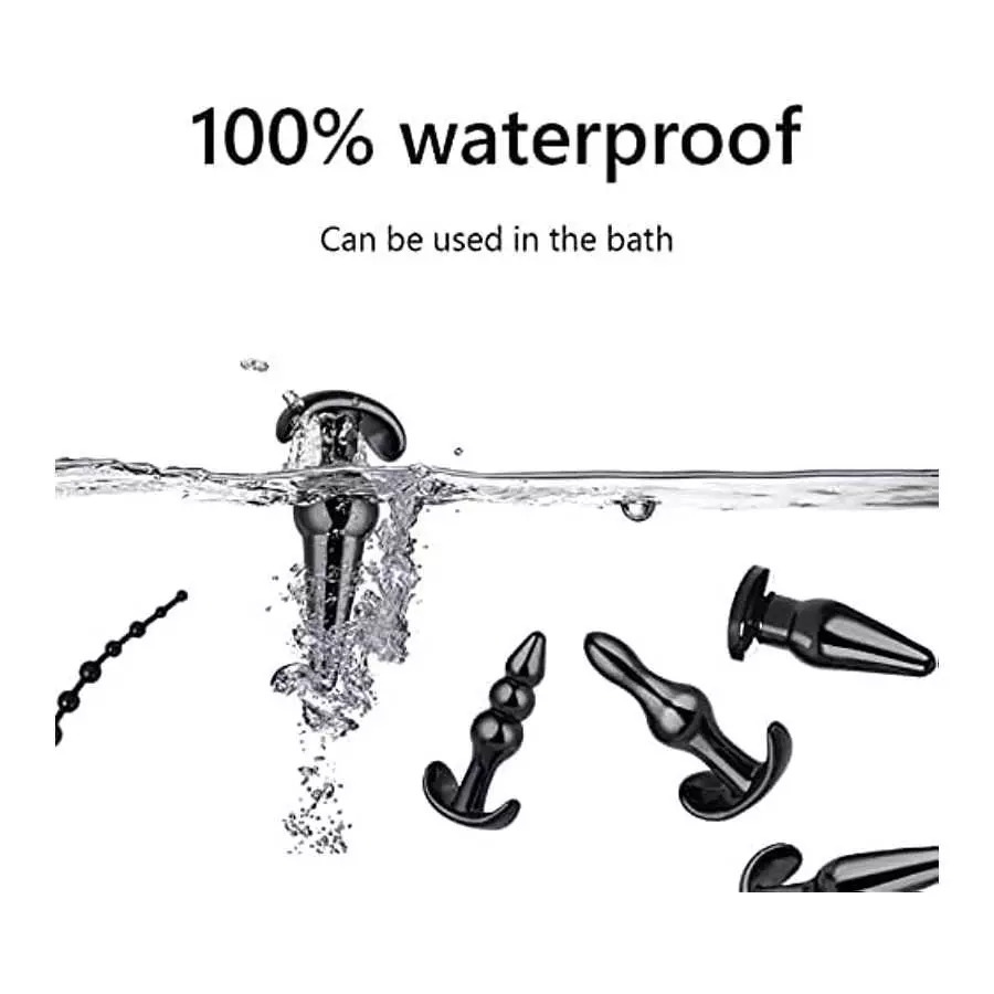 BORUITE Anal Plugs Adult Sensory Toys, Vaginal Expander Butt Plug Vaginal Dilator SM Speculum, Upgrade Pussy Clamp Plug Fetish M