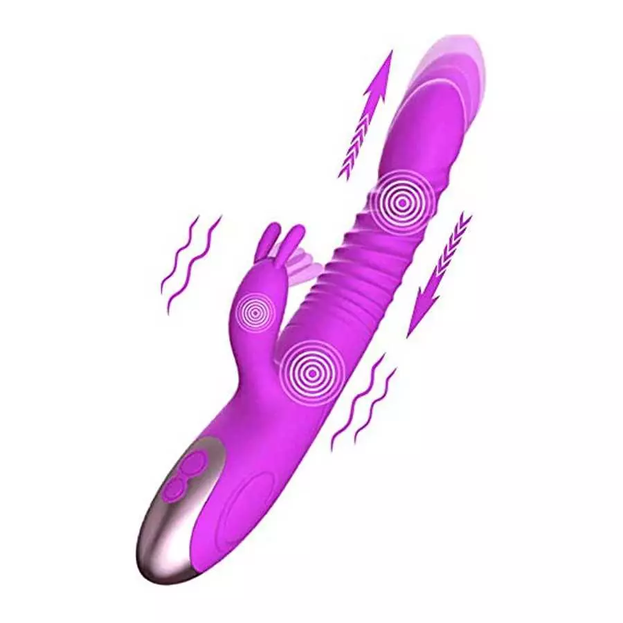 Realistic G Spot Rabbit Vibrator for Woman Powerful Thrusting Dildo with 8+7 Vibrations Rabbit Vibrator for Women Pleasure Clito Realistic G Spot Rabbit Vibrator for Woman Powerful Thrusting Dildo with 8+7 Vibrations Rabbit Vibrator for Women Pleasure Clito