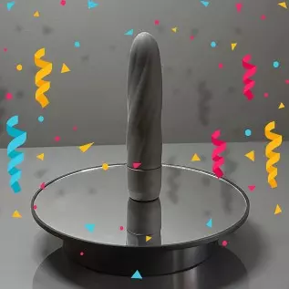 Twist Vibe Textured Silicone Vibrator for Vagina G Spot Clitoris Stimulation 10 Function Vibrator Smooth Touch Waterproof Quiet 