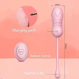2023 New Female Remote Control Vibrator for Women Kegel Ball Rechargeable Massager for Woman Pleasure Vibrating Sex Toys