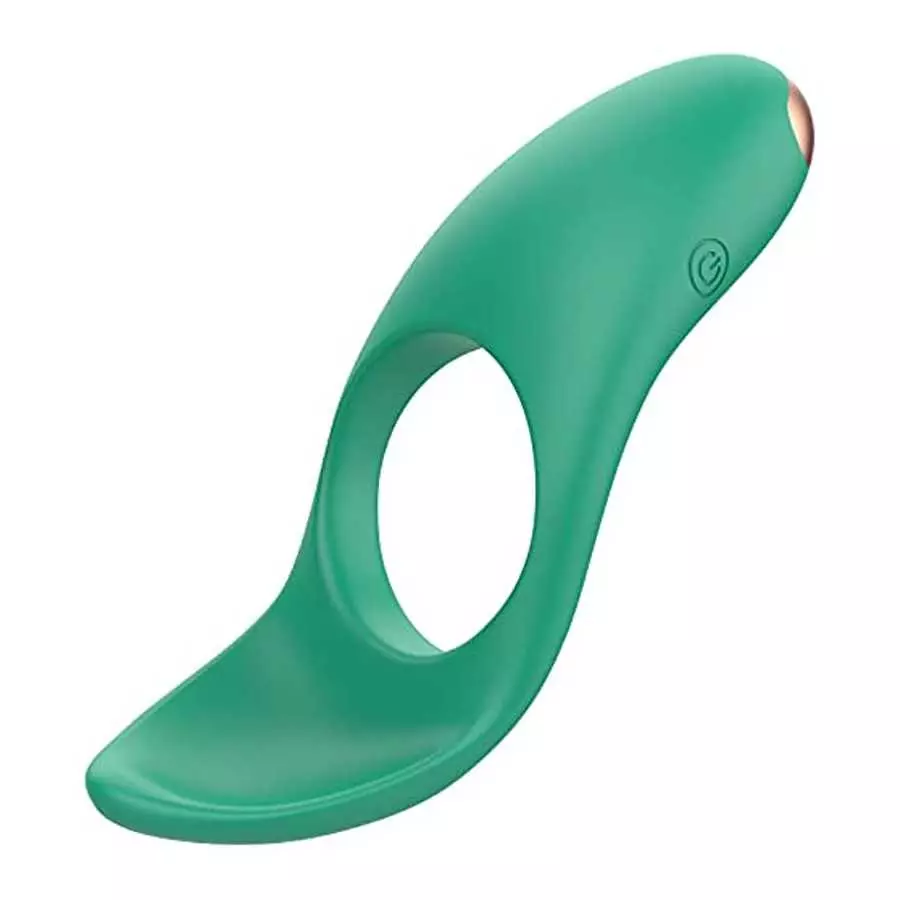 Couple Vibrator for Clitoris and Anal Stimulation with 7 Vibration Modes, Rechargeable Vibrating Cock Ring Penis Ring, Waterproo Couple Vibrator for Clitoris and Anal Stimulation with 7 Vibration Modes, Rechargeable Vibrating Cock Ring Penis Ring, Waterproo