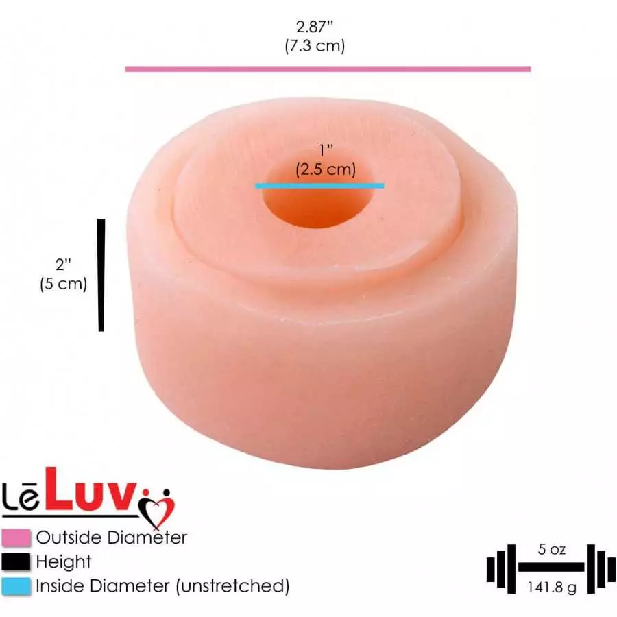 Simple Vibrating Dildo LeLuv Multispeed LeLuv Smooth Black