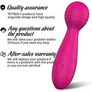 Vibrator for Women, Rose Sex Toy for Clitoral Stimulator, Wireless Sextoy, Quiet & Waterproof Clitoris Wand Massager