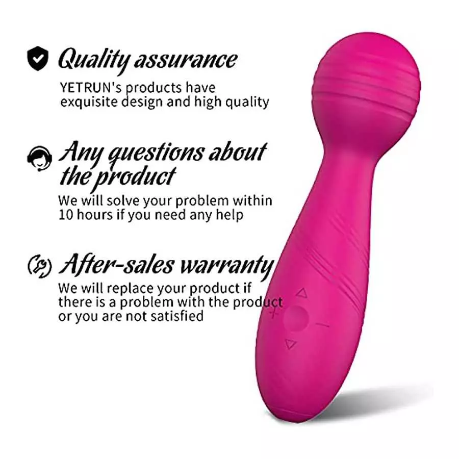 Vibrator for Women, Rose Sex Toy for Clitoral Stimulator, Wireless Sextoy, Quiet & Waterproof Clitoris Wand Massager