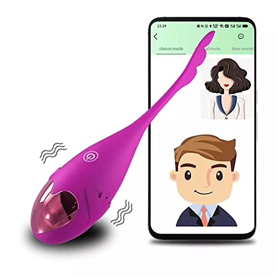 Vibrating APP Control G-spot Egg Vibrator, Xfunneer Vaginal Anal Stimulator Massager for Women Solo Play Masturbation Orgasm, Wa Vibrating APP Control G-spot Egg Vibrator, Xfunneer Vaginal Anal Stimulator Massager for Women Solo Play Masturbation Orgasm, Wa