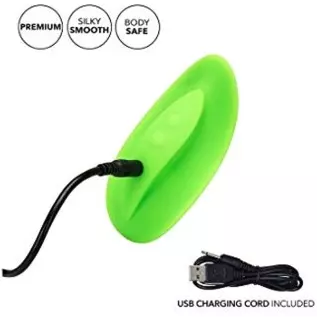 CalExotics Mini Marvels Marvelous Teaser – Silicone Waterproof Compact Massager Vibrator – 10 Function Rechargeable Vibe – Adult