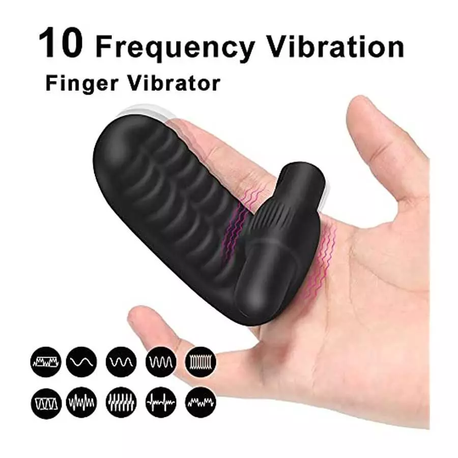 Dicxmen Bullet Vibrator Finger Sleeve Vibrator G-Spot Orgasm Massage Clit Stimulate Female Masturbator Vibrator Lesbian Sex Toys