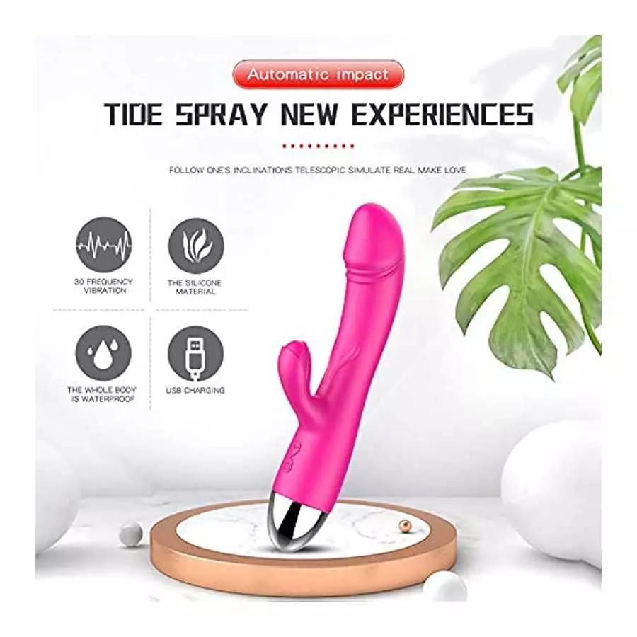 WD2819 G Spot Bullet Vibrator - Clit Waterproof Vibes for Women 10 Vibrations Clitoris Massagers Adult Female Sex Toys,Rechargea