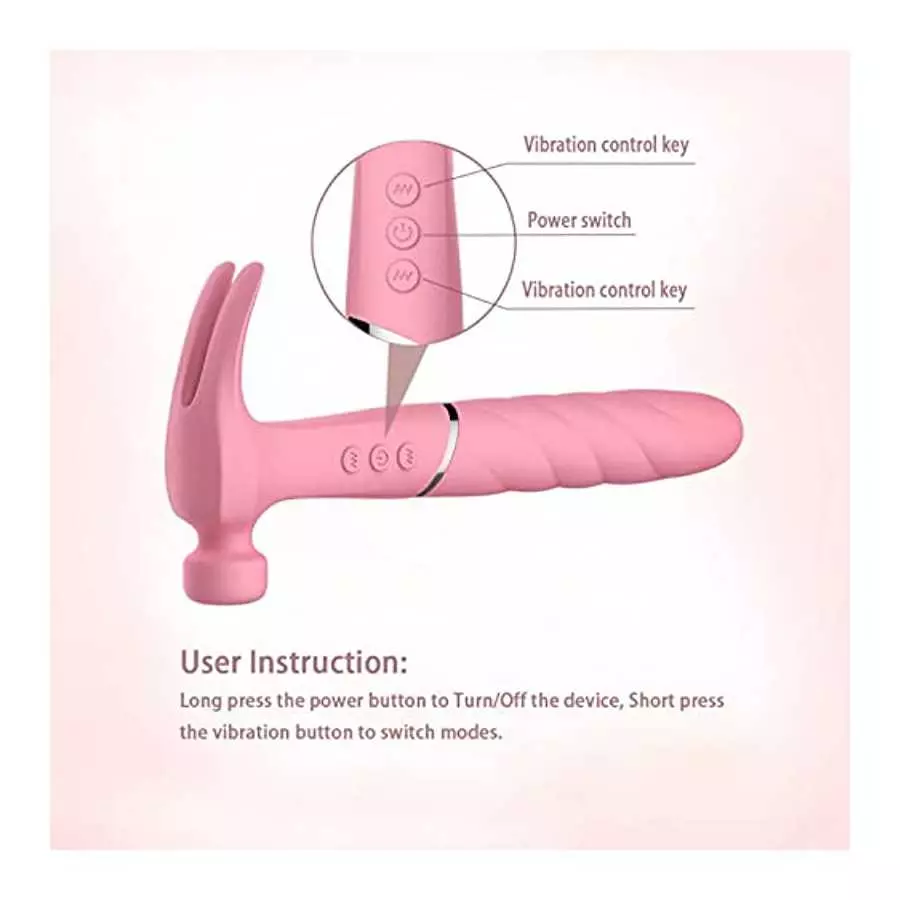 SWR Massager,Rechargeable Personal Massager, Vibrator Clit, Sex Toys, Vibrator for Women, Femal Adut Toys, Vibrations Dual Motor