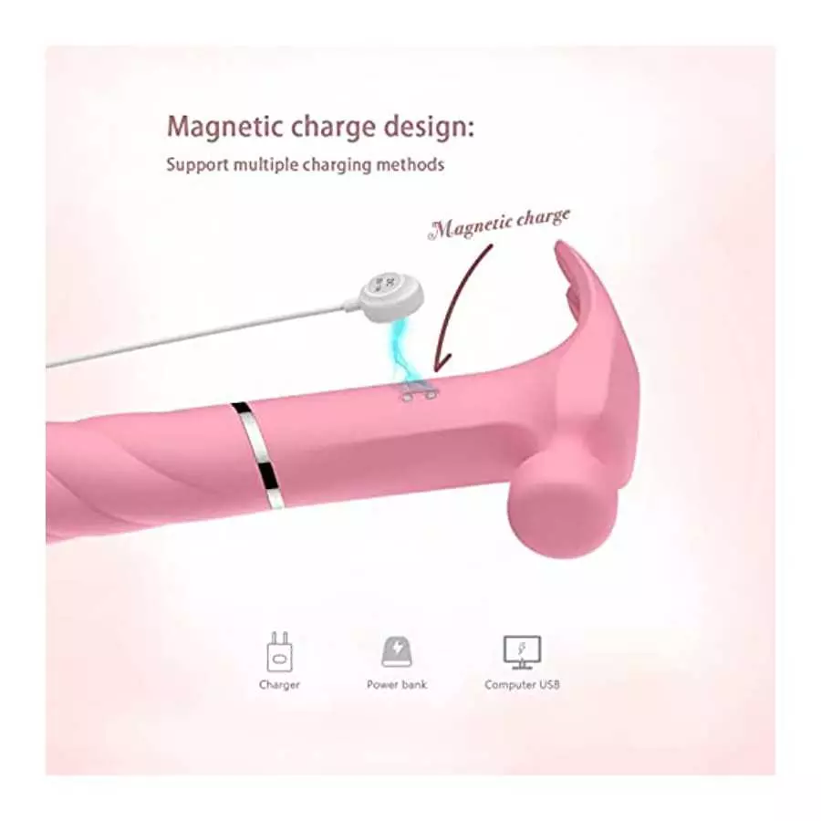 SWR Massager,Rechargeable Personal Massager, Vibrator Clit, Sex Toys, Vibrator for Women, Femal Adut Toys, Vibrations Dual Motor