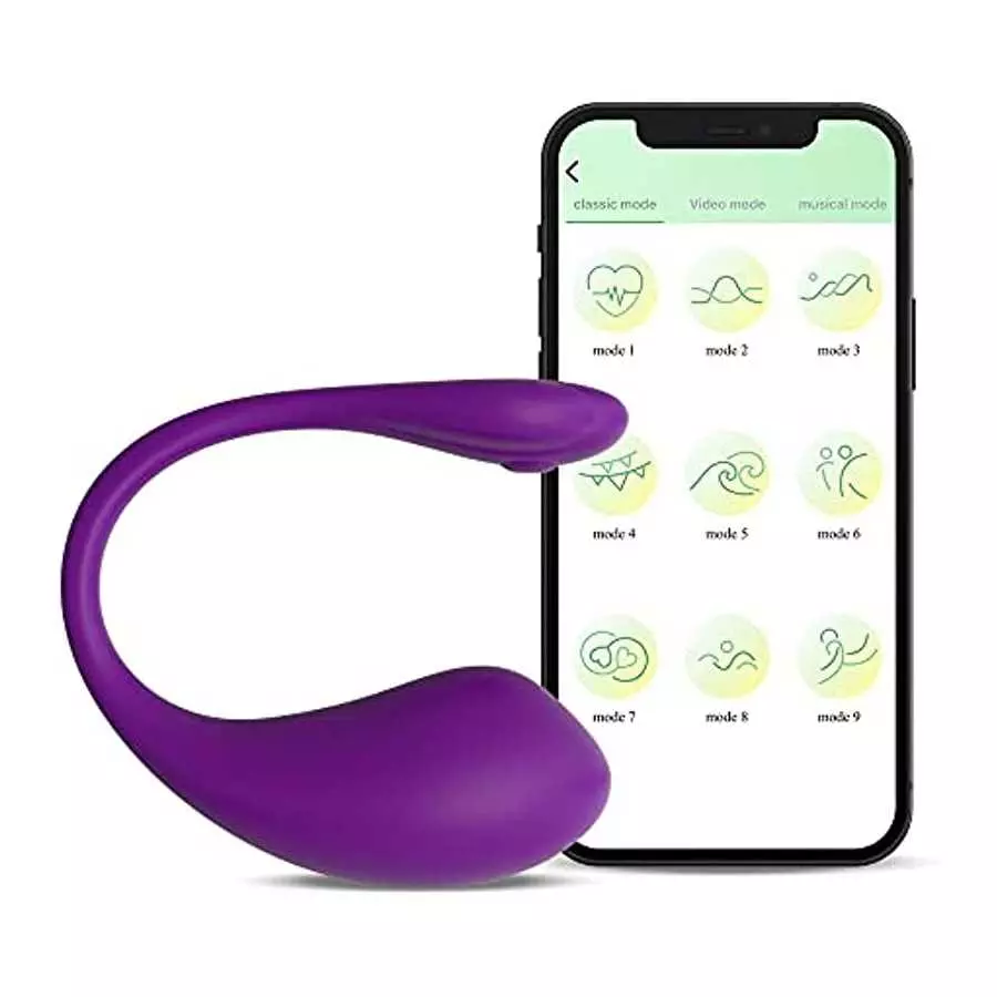 Bullet Vibrator for Women with APP Remote Control, Wearable Panty Vibertator for Couple 9 Powerful Vibration Modes, Waterproof R